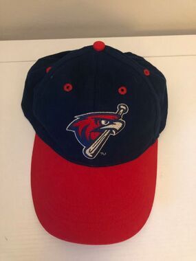 Fargo RedHawks Baseball Cap/Hat Adjustable Vintage Red/Blue